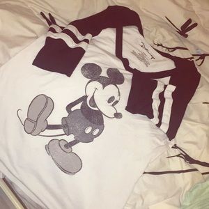 Mickey Mouse mid sleeve t shirt